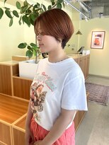 ロジェ(loje)&nbsp;20代30代40代　アプリコットオレンジ/ショートスタイル