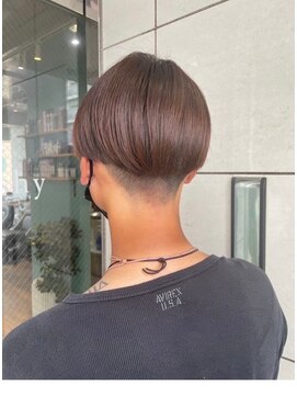 ミラージュ 市原(Miraju) サーフカール/ブルーブラック/フェザーパーマ[市原/五井駅]