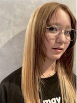 ノア(noa)&nbsp;ブラウン×ブロンド　2トーンカラー