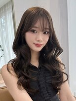 レイリー 原宿 表参道(Rayreee)&nbsp;韓国巻きレイヤーロング×シースルーバング