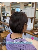 艶髪ミニボブ