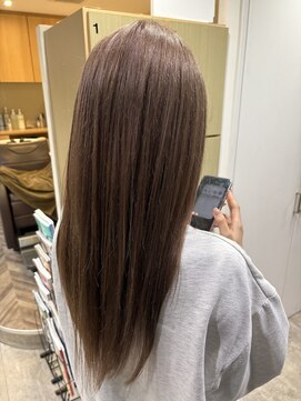 ヘアーラボ ノッシュ 唐人町店(Hair Labo Nosh) 【Nosh】ミルクティーピンク