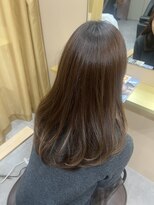 ムード(mood)&nbsp;レイヤーカット/ハッシュカット/ミディアム/韓国風/かきあげ