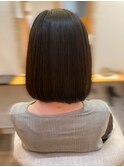 美髪縮毛矯正ボブ