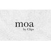 moa by clips 湘南台 顔周りカット/韓国レイヤー/髪質改善【2/5 NEW OPEN (予定)】のお店ロゴ