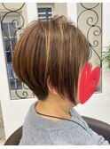 アシメショートヘア