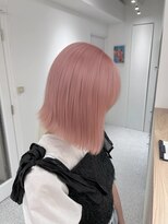 メルトトウキョウ(melt.tokyo) インナーカラー/トリートメント/デザインカラー/ペールピンク