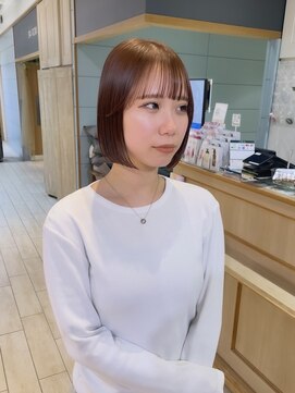 プラグ バイ ネオリーブ(plug by neolive) アプリコットオレンジ×髪質改善[髪質改善/縮毛矯正/韓国]K