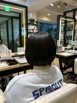 ジュイール(jouir)&nbsp;三鷹白髪ぼかしハイライトショートボブウルフショートカット韓国