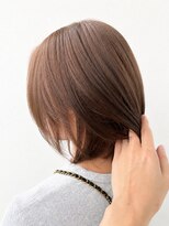 キッサ(KISSA)&nbsp;ボブ/ブリーチなしｗカラー/オリーブベージュ
