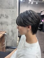 ラン バイ ラテ(LAN by LATTE) ラウンドマッシュショート