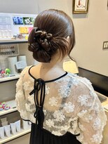 オーセンヘア(AUTHEN.HAIR)&nbsp;カチモリヘア/結婚式ヘアセット