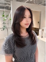 フォト 武蔵小杉(foto) 韓国風くびれミディレイヤー/レイヤーカット/ハッシュカット