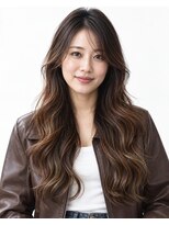 ヘアセラピー サラ(hair therapy Sara)&nbsp;ゆるウェーブのロングレイヤー