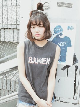 グッデイ ヘアー(GOOD DAY HAIR) 【GOOD DAY HAIR】《kaede》フラットボブ　23　下北沢