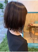 外ハネ前下がり