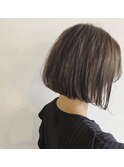 【Anree】リアルサロンスタイル☆ハイライト×切りっぱなしボブ