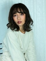 グラス(grass)&nbsp;暗髪ウェーブ　2020 a/w 用賀grass Sasaki