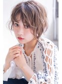 ACE 透明感ミルクティーベージュショート
