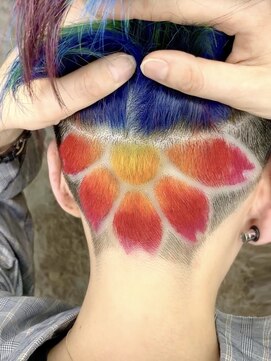 ゴリラビスケッツ(GORILLA BISCUITS) ツーブロックデザイン［桜木町/横浜/みなとみらい］