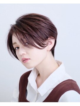 ユアーズ ヘア 恵比寿本店(youres hair) ミニマムハンサムショート 大森春奈