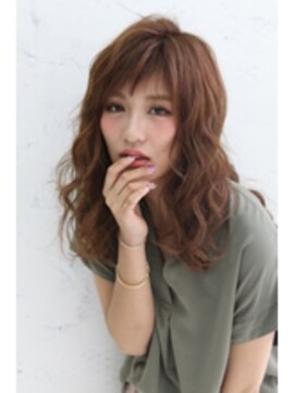 ドゥーアンジヘアー(dou-Ange hair) ふんわり巻き髪くびれセミディ