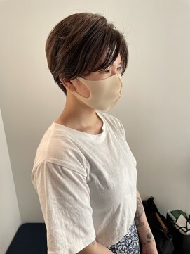 トレス(TRESS) ショートボブ クールショート シアーベージュ