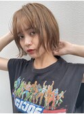 ハイトーン×ショートボブ