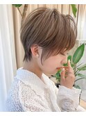 calna by ELMO/ショートボブ/ハンサムショート/丸みショート