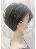 【ショート】【ショートカット】立体感のある大人女子スタイル☆
