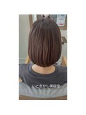サラサラボブスタイル