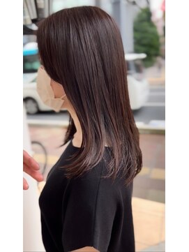 アプリ バイ リアン 浦和(appri by Rien) ペールベージュ/セクションカラー/モテ髪カタログ[浦和/浦和駅]