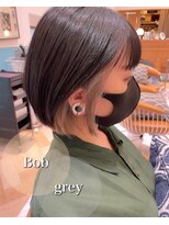 ロンド レグリーズ 立川(Lond leglise)&nbsp;【槌矢圭悟】インナーカラーミニボブベージュカラー