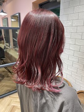 ループウエスト(LOOP WEST) ピンクカラー