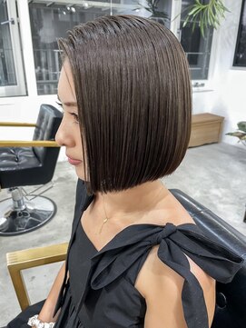 ローレル(Laurel) Laurel心斎橋○森拓也○ブルーグレー×ボブ