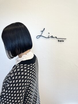 リム(Lim) ミニボブ　切りっぱなしボブ