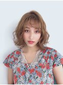 {Link 伊川谷店}アンニュイなエアリー感のあるショートボブ