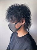 黒髪ツイスパウルフ