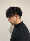 ツイストスパイラル/メンズカット/メンズパーマ/波巻きパーマ