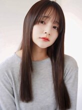 アグ ヘアー ユデ 西大野店(Agu hair yudae) 《Agu hair》レイヤーストレート×numberA.トリートメントオイル