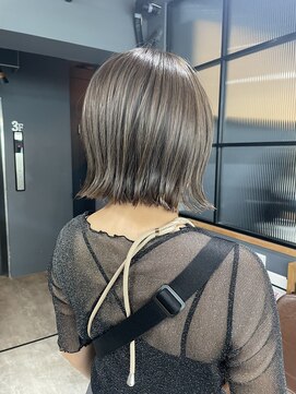 ロフティー 清澄白河(LOFTY) 外ハネボブ/ベージュカラー/髪質改善/清澄白河/錦糸町