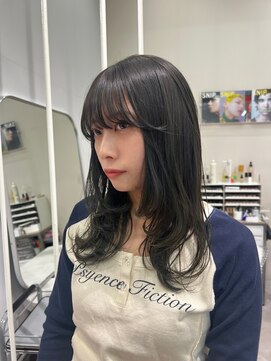 ランプヘアー(LAMP hair) olive color× layer cut
