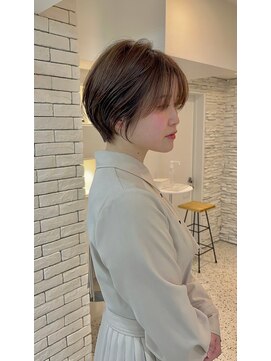 メモリーズ 表参道(Memories) ショートボブ/簡単スタイリング/丸みショート/可愛い/20代30代