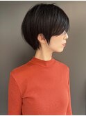 【morio】大人女性長めのショートヘア♪
