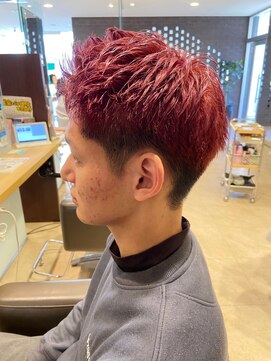 エヌアンドエーコンティ(N&A CONTi) 個性を引き立てる透明感メンズカラー ブリーチ/レッド/ピンク