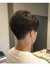 【メンズ清潔感】カット＋眉カット＋炭酸スパ（10分）