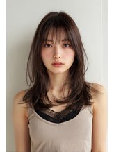 リベルテ 池袋(liberte) 美髪レイヤースタイル/チークバングレイヤーカール