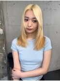 ハイトーン/ケアブリーチ/ブロンドヘア