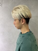 ポテト(potato)&nbsp;ホワイトブリーチメンズヘア