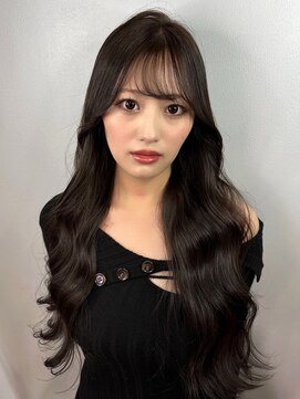 ローレンアンドパレード 並木坂店(Lauren&Parade) シースルーバンク ヨシンモリ 韓国ヘア 顔周りカット 艶髪 20代